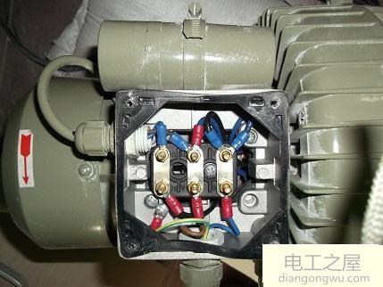 电动机本体接线柱的接线问题