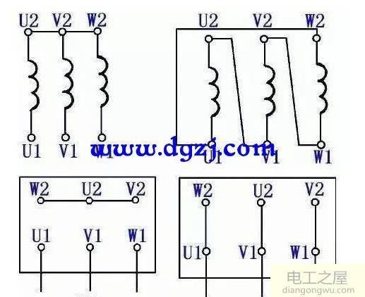 三角形接法的大功率电机在启动时为什么要接成星形