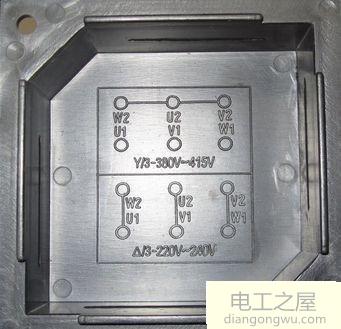 三相电机如何把星型连接改为三角形连接