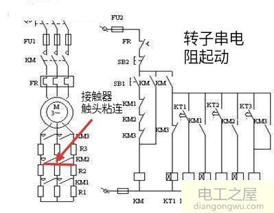 多段起动绕线式异步电动机起车毛车怎么办