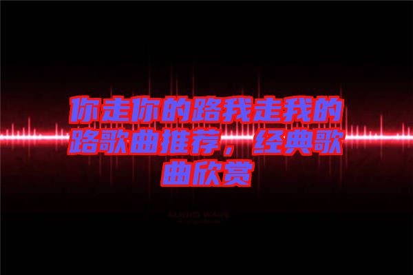 你走你的路我走我的路歌曲推荐，经典歌曲欣赏